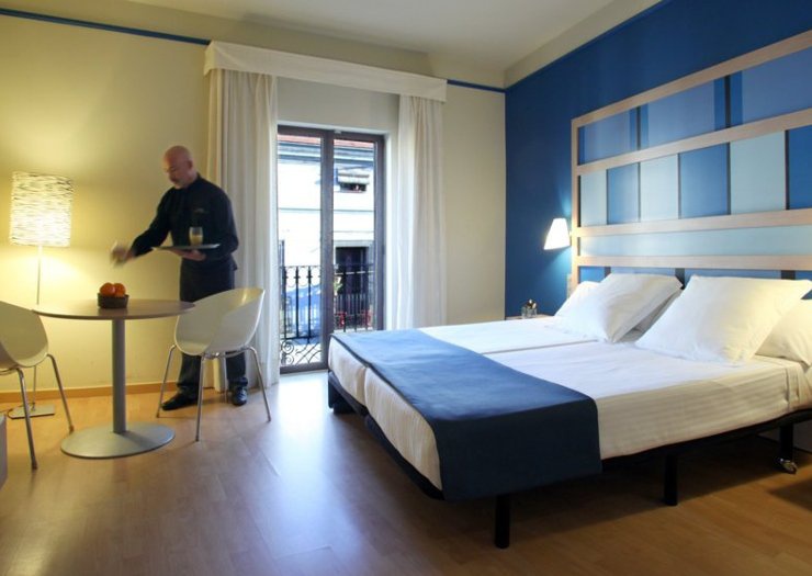 Chambre twin Hôtel Ciutat Barcelona Barcelone Chambre twin Hôtel Ciutat Barcelona Barcelone