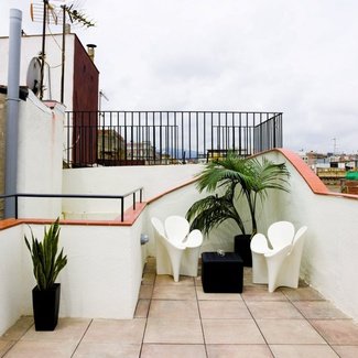 TERRASSE SOLARIUM Apartaments Ciutat Vella Barcelone TERRASSE SOLARIUM Apartaments Ciutat Vella Barcelone