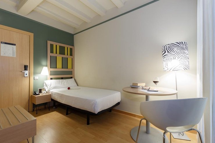 Chambre single Hôtel Ciutat Barcelona Barcelone Chambre single Hôtel Ciutat Barcelona Barcelone