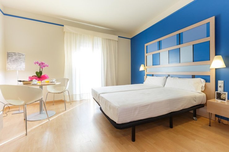 Chambre twin Hôtel Ciutat Barcelona Barcelone Chambre twin Hôtel Ciutat Barcelona Barcelone