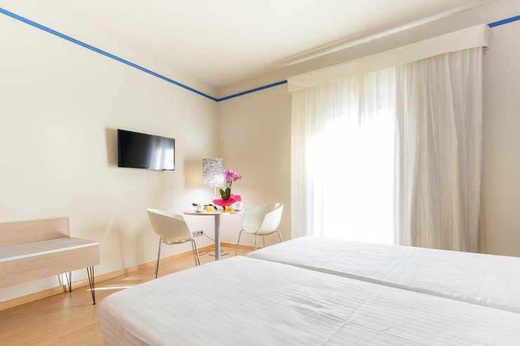 Chambre twin Hôtel Ciutat Barcelona Barcelone Chambre twin Hôtel Ciutat Barcelona Barcelone
