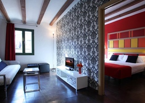 Appartement 1 chambre (1/4 personnes) Apartaments Ciutat Vella dans Barcelone Appartement 1 chambre (1/4 personnes) Apartaments Ciutat Vella dans Barcelone