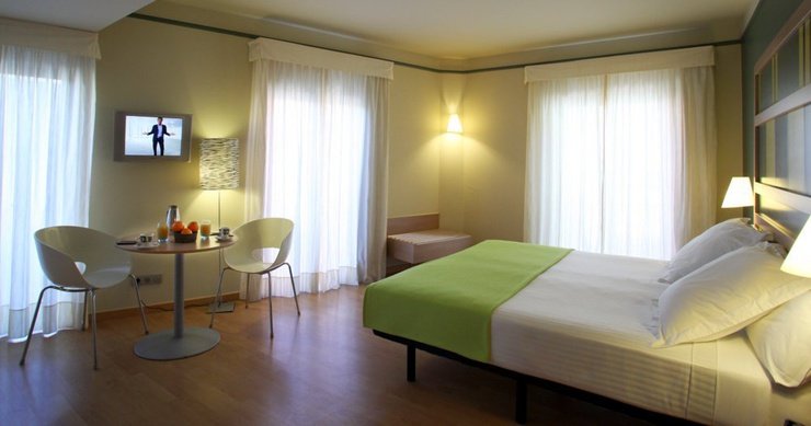Chambre double Hôtel Ciutat Barcelona Barcelone Chambre double Hôtel Ciutat Barcelona Barcelone