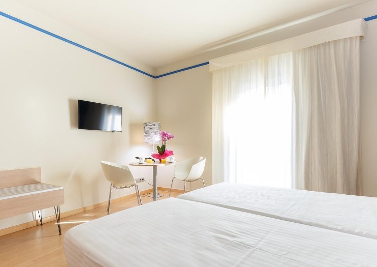 Chambre twin hôtel ciutat barcelona barcelone Chambre twin hôtel ciutat barcelona barcelone